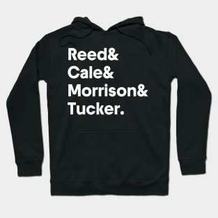 The Velvet Underground Names List Hoodie